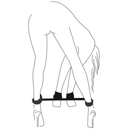 Набір для фіксації Art of Sex - BDSM Straight Line Fixation Simple SO5163, фото 2