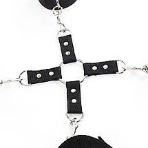 Набір для фіксації Art of Sex - BDSM Ring Fixation Simple SO5165, фото 4