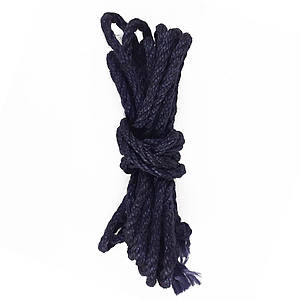 Джутова мотузка BDSM 8 метрів, 6 мм, колір синій SO5203