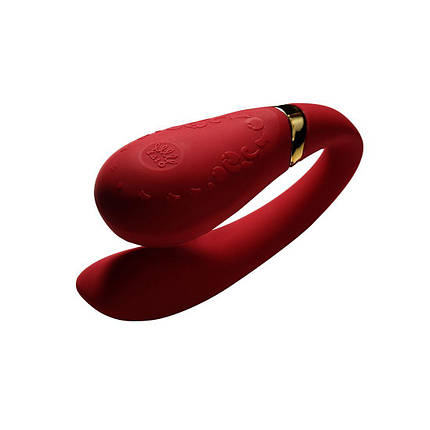 Вибратор Zalo - Fanfan Bright Red, фото 1