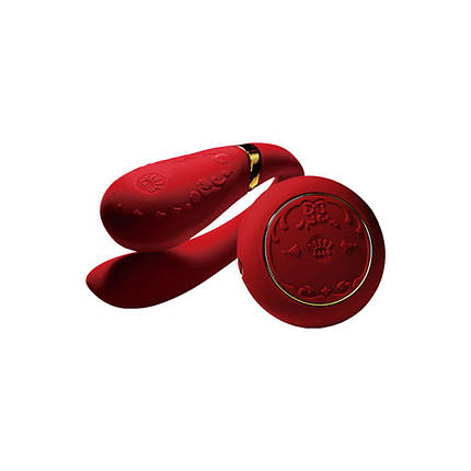 Вибратор Zalo - Fanfan set Bright Red, фото 1