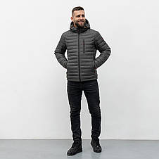 Куртка демісезонна Vavalon KD-908 Armygrey, фото 3