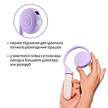 Пульсатор із вакуумною стимуляцією Otouch LOLLIPOP Purple, фото 5