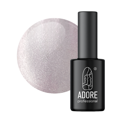Гель-лак для нігтів Adore Gel Polish Cat&apos;s Eye Metal Glass №Mm-14 Попелясто-ліловий 8 мм