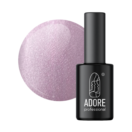 Гель-лак для нігтів Adore Gel Polish Cat&apos;s Eye Metal Glass №Mm-15 Рожево-бузковий 8 мм