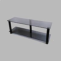Тумба ТВ зі скла 1100х350х374 Commus Аскет New Mini gray-BL