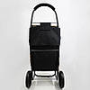 Сумка господарська-візок на великих колесах, тачка кравчучка з гарними колесами, фото 5