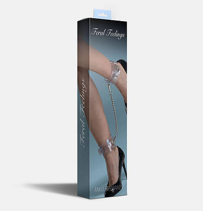 Поножи Feral Feelings - Ankle Restraints Trasparent, фото 2