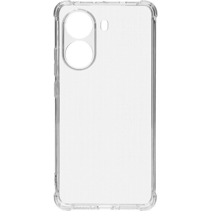 TPU чохол GETMAN Ease logo для Xiaomi Poco X7 Pro | Посилені кути з амортизацією Безбарвний (прозорий), фото 1