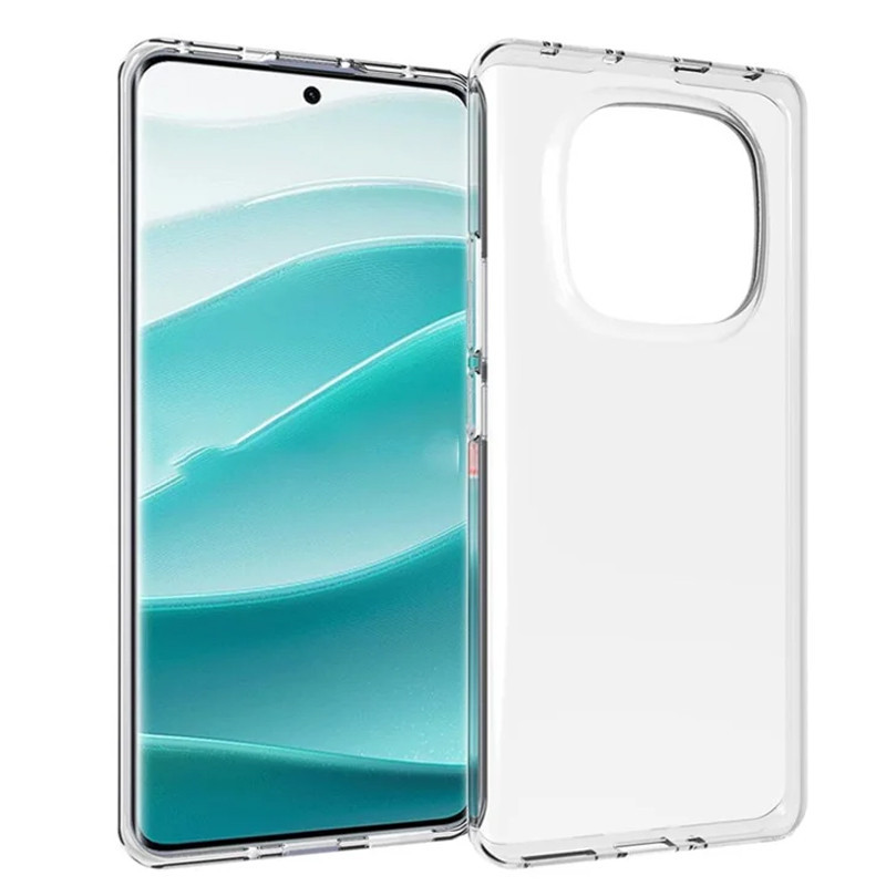 Прозорий чохол Epic Transparent для Xiaomi Redmi Note 14 Pro 5G | завтовшки 1.5 мм Безбарвний (прозорий)