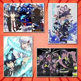 Плакати Аніме Blue Exorcist/Синій екзорцист