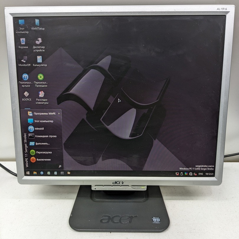 Монітор 19" ЖК Acer AL1916  3:4, TN, 1280x1024, VGA