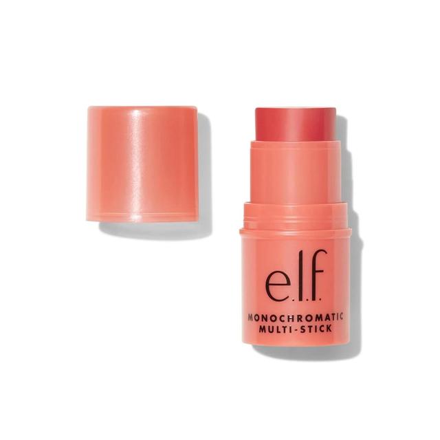 Мультистик рум'яна + тіні + помада e.l.f. Monochromatic Multi Stick Eyes Lips Cheeks Glimmering Guava
