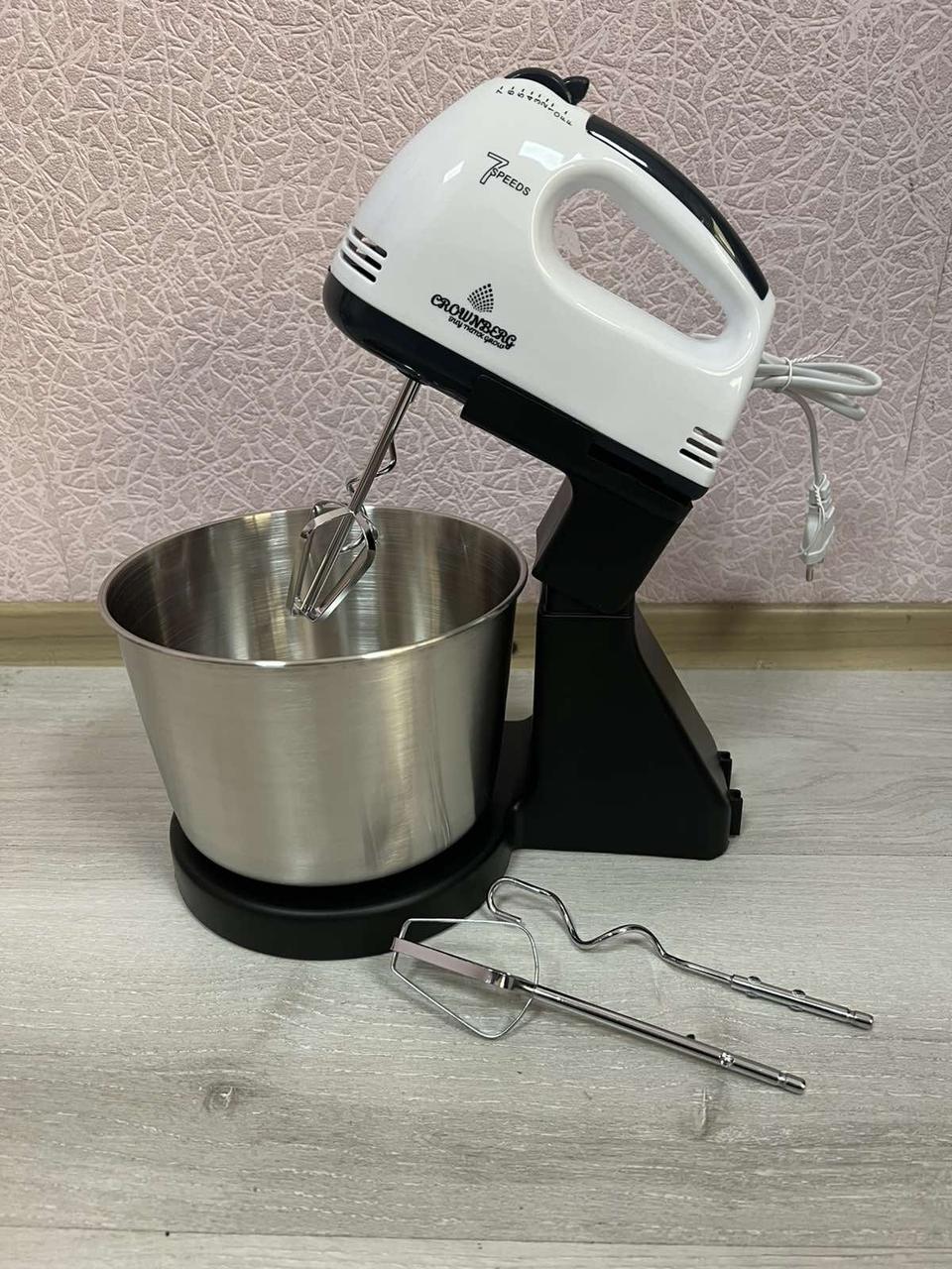 Міксер Crownberg Cb-7321 З Металевою Чашею 300Вт