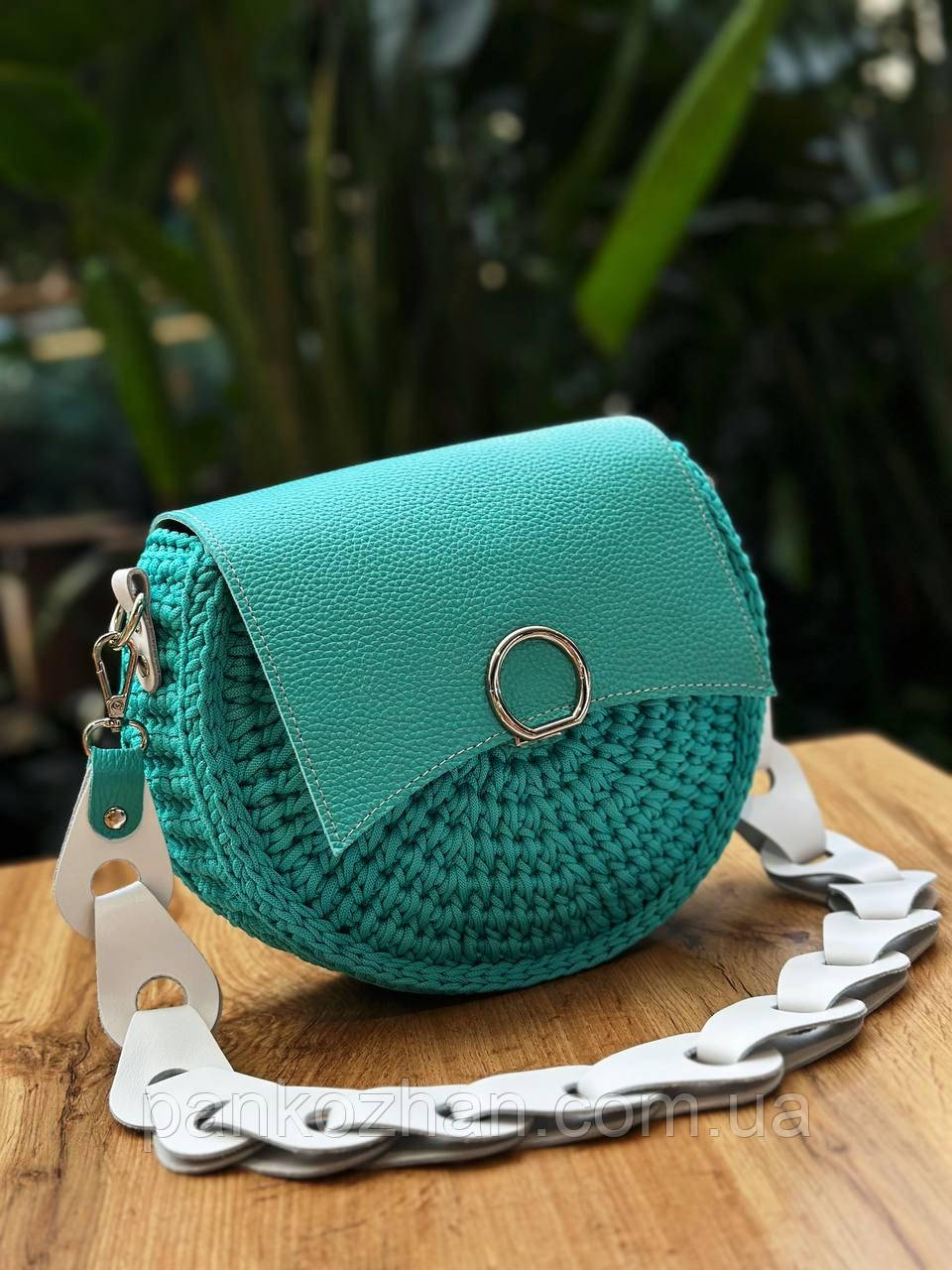 Набір шкіряної фурнітури для cумки FLORIDA, натуральна шкіра, фото 1