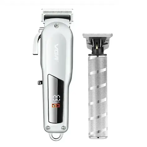 Комбо-набір VGR Professional & Hair Trimmer Skeleton Silver (V-278-SL+HT 7870S), фото 1