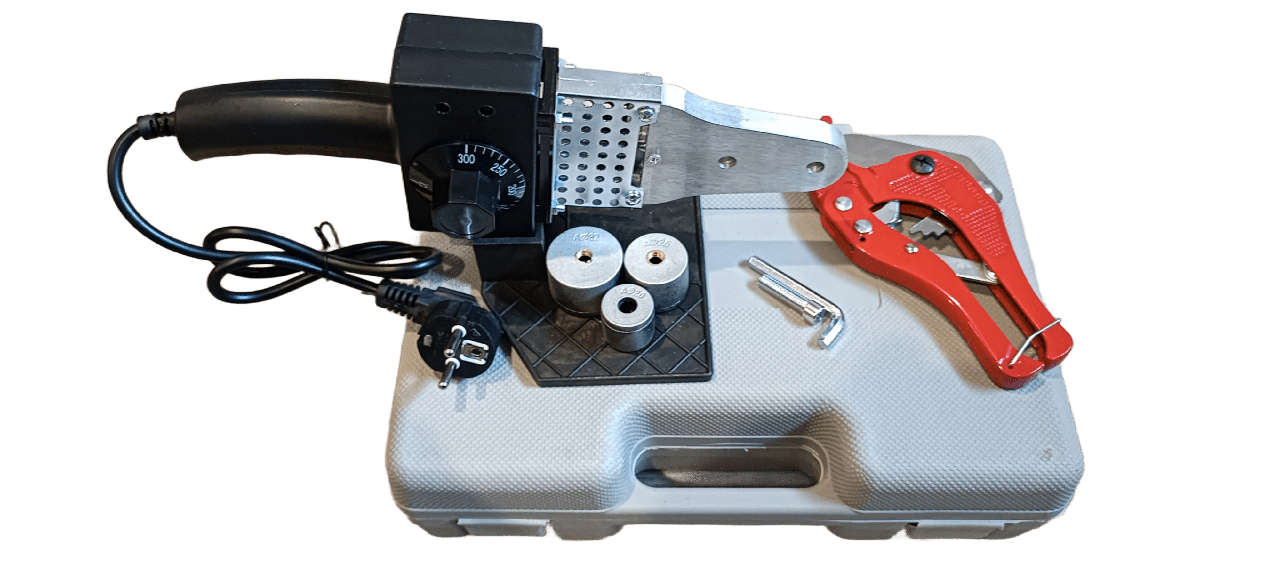 Паяльник KRAKOW з насадками 20-32 Пластиковий кейс (НОЖИЦІ В ПОДАРУНОК)