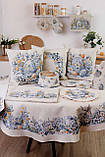 Скатертина кругла Пасхальна гобеленова Ø136 см., фото 4