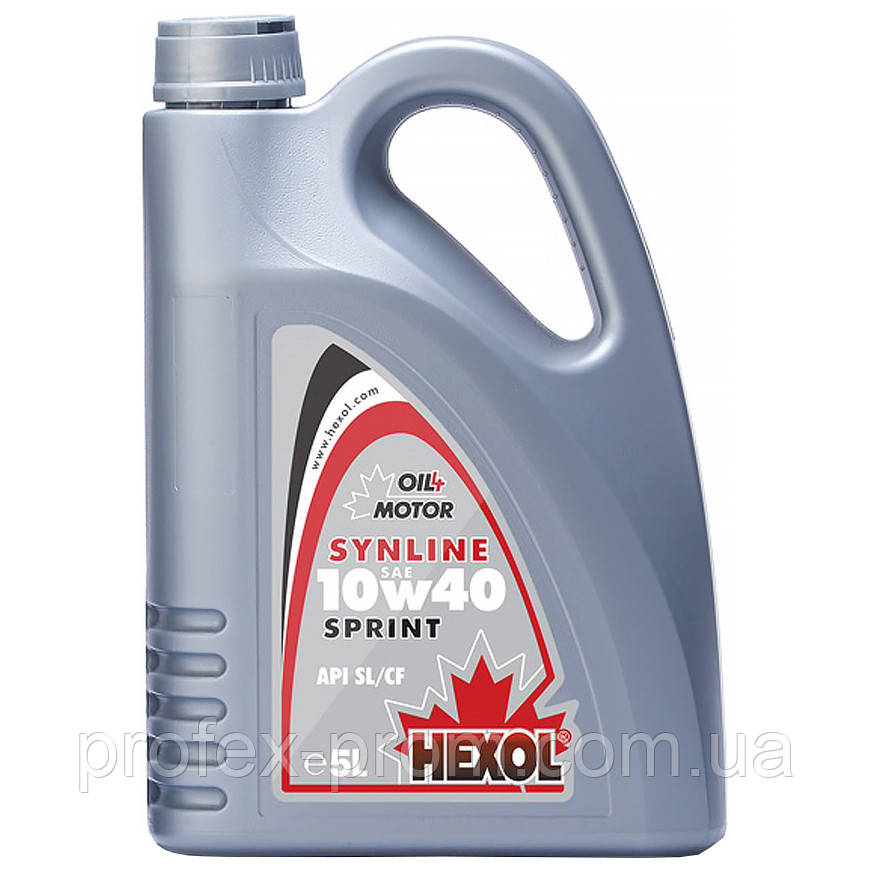Олива Hexol Synline Sprint 10W-40, 5л (шт.)