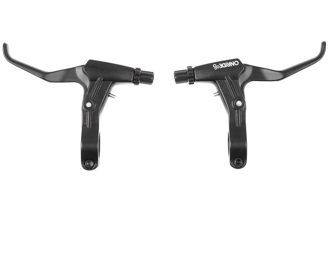Ручки гальмівні OnRide Alu-2 для МТБ під 2-пальці V-brake чорний Art 6102524