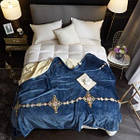 Плед двосторонній єгипетський велюр Home Textile (200x230)