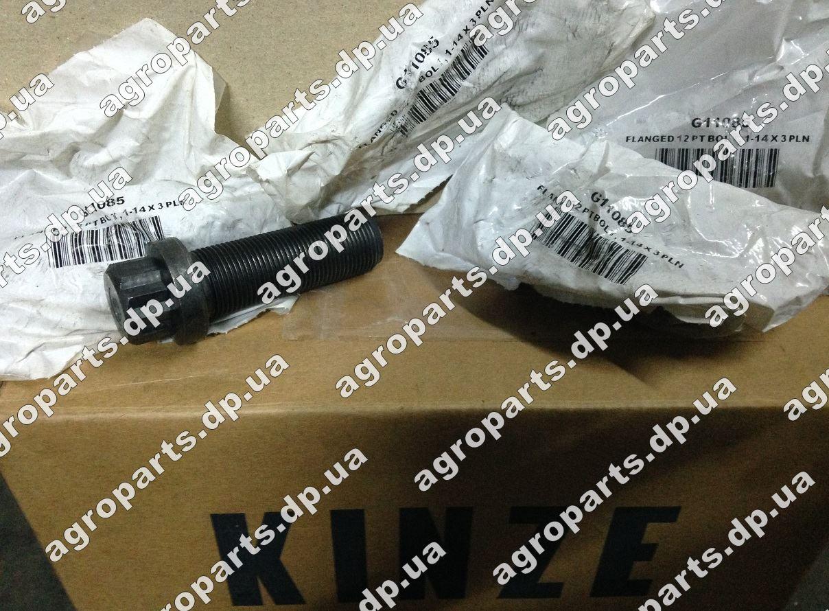 Болт G11085 кріплення хомута FLANGED BOLT 1" х 3" KINZE запчастини G11086 Screw 1"-14 x 4"