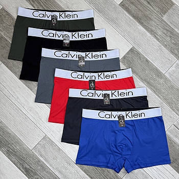 Труси чоловічі боксери бавовна Calvin Klein 17 White, асорті, розмір M (46-48), 013001
