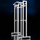 Стійка "ETOILE-250" -v2. Рейл із перфорацією для одягу, вішало торгове для бутіка, фото 10