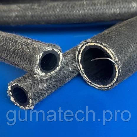 Рукав (шланг) авіаційний гумовий обплетеної конструкції 5У ТУ У 22.1-40927490-007:2025 (ТУ 38-0051515-92), фото 1
