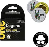 Презервативи One Legend Extra Large 3 шт, фото 2