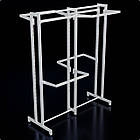 Стійка "ETOILE-250" -v3. Рейл із перфорацією для одягу, вішало торгове для бутіка, фото 4