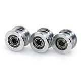 Шків 16T-B3-W6-AF_S ведомий на підшипнику, Гладкий, вісь Ø3мм, ремінь 6мм / Для 3D-принтерів та верстатів ЧПК, фото 4