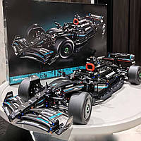 Конструктор Mercedes AMG F1 W14 совместим с LEGO Technic 1431 деталей болид Формулы 1