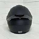 Шолом QIKE 111, матовий чорний RXR, S, фото 6