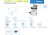 Фільтр-насос для басейну Bestway 58870 + фільтр-кульки Polysphere 240 г, фото 3