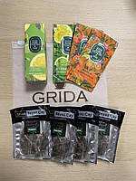 Набір турецький для подарунка (колоння, чорний турецький чай та серветки, що освіжають)