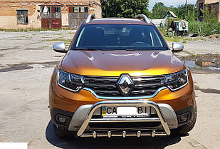 Кенгурник WT003 Model нерж Renault Duster 2018-