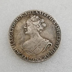 Монета 1 рубль 1727 року Катерина 1 (голова в ліво)