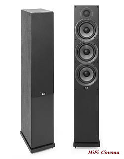 ELAC Debut DF62 Black Brushed Vinyl Підлогова акустика домашнього кінотеатру