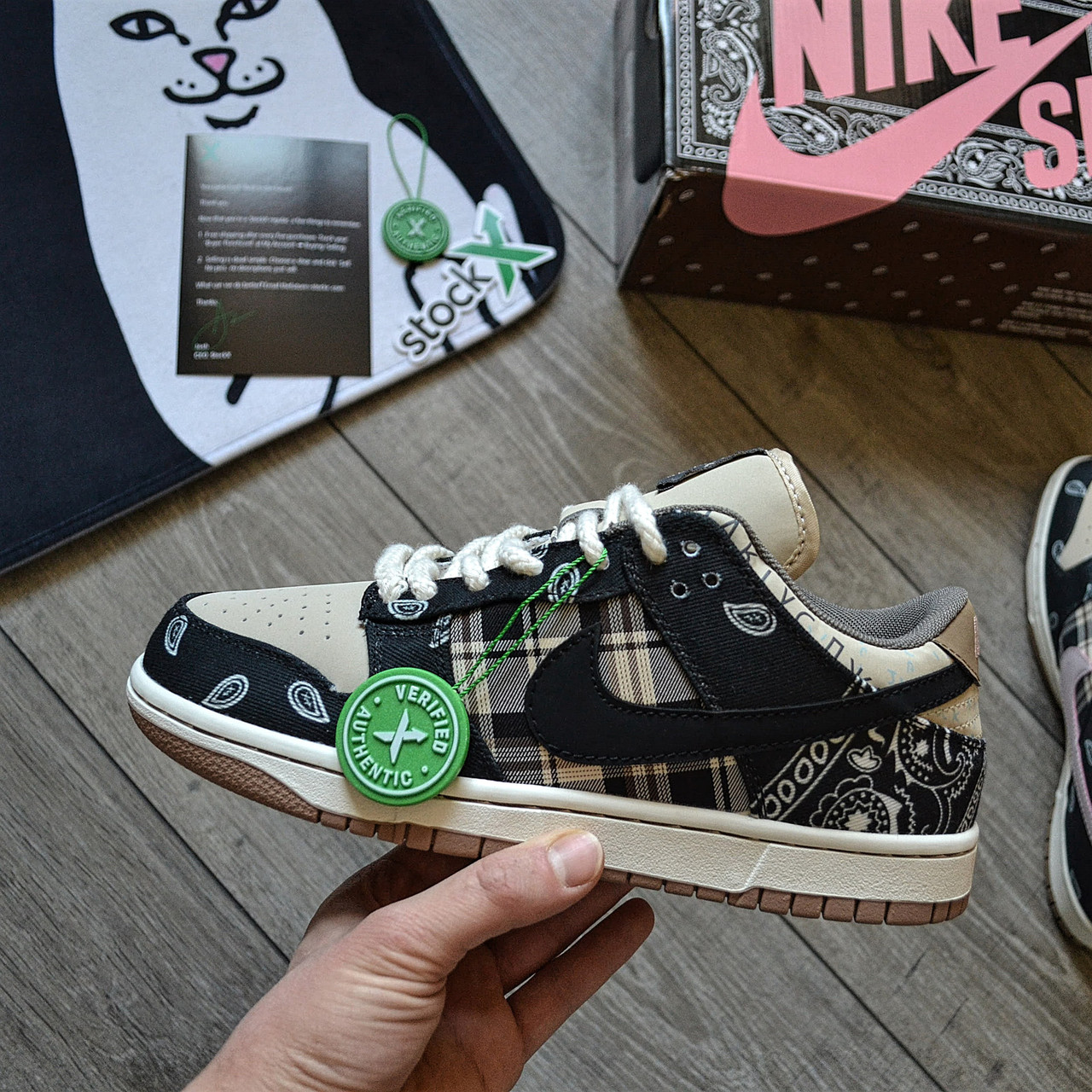 Nike SB Dunk Low 'Cactus Jack' x Travis Scott весна осінь демісезонні 40-44р, фото 1