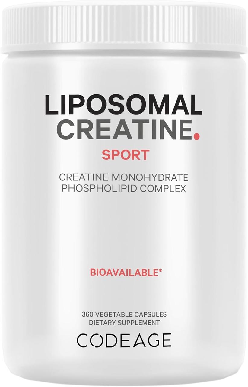 CodeAge Liposomal Creatine / Креатин ліпосомальний 360 капсул