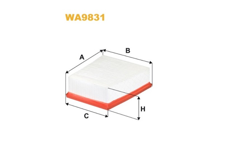Фільтр повітряний WIX WA9831 (AP135/8), фото 1