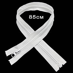 Блискавка трактор Т-5 85 см Біла 50 шт.