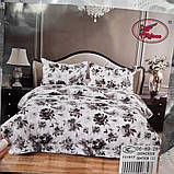 Покривало з наволочками. стьобане сатин. Розмір Євро, фото 2