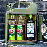 Каністра бар 10 л у зеленому кольорі, на подарунок, фото 4