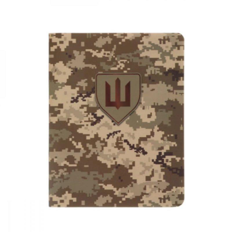 Блокнот А6 64л клітинка BM296190-04 MILITARY 643875