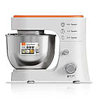 Міксер з чашею 3000Вт, 4л, 3 насадки, BITEK BT-6611 / Міксер планетарний / Міксер стаціонарний, фото 6