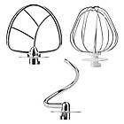 Міксер з чашею 3000Вт, 4л, 3 насадки, BITEK BT-6611 / Міксер планетарний / Міксер стаціонарний, фото 7