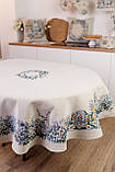 Скатертина кругла Пасхальна гобеленова Ø136 см., фото 5