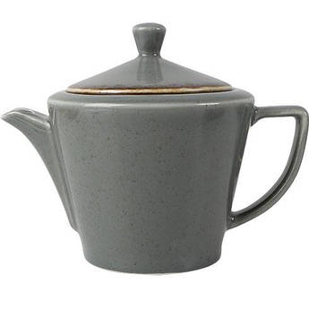 Чайник керамічний Porland Seasons Dark Grey, сірий, 500 мл
